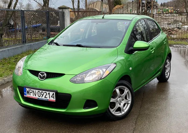 mazda 2 Mazda 2 cena 17500 przebieg: 177000, rok produkcji 2008 z Kałuszyn